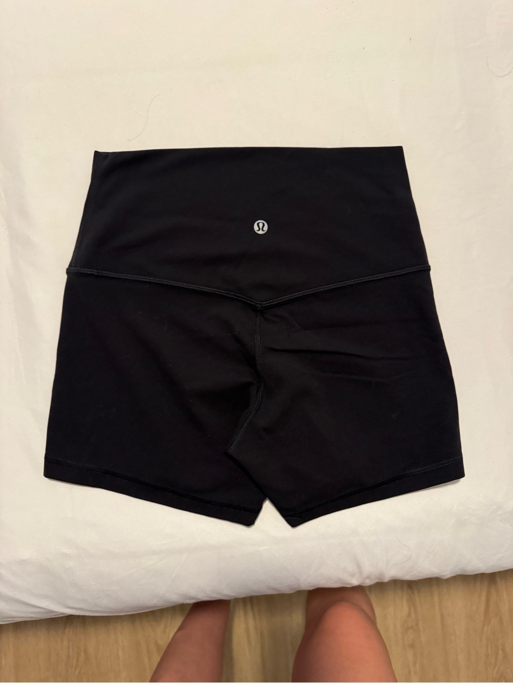 lululemon athletica High-Rise Black Women’s biker Shorts - Size 6